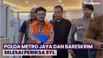 Polda Metro Jaya dan Bareskrim Polri Selesai Periksa Syahrul Yasin Limpo