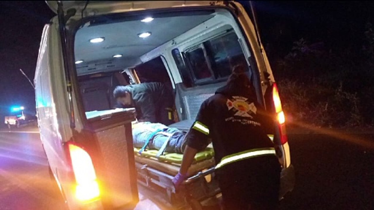 Motorista Accidentado en Alta Verapaz