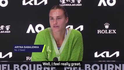 下载视频: Sabalenka 'ready' to defend Australian Open title