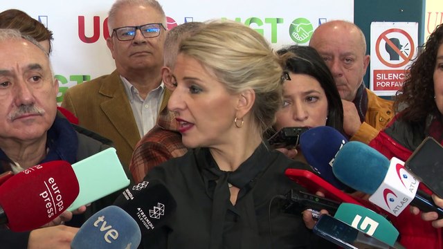 Yolanda Díaz asegura que hoy España es un país mejor con el alza del SMI