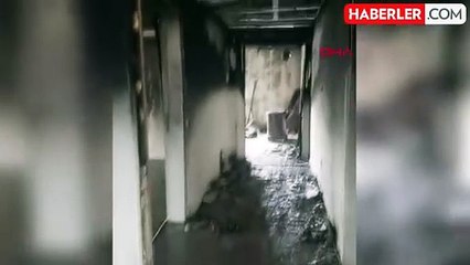 Şırnak'ta Sobadan Çıkan Yangında Prefabrik Ev Yandı