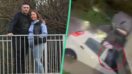 Hero Dad Saves Woman and Girl Trapped in Car