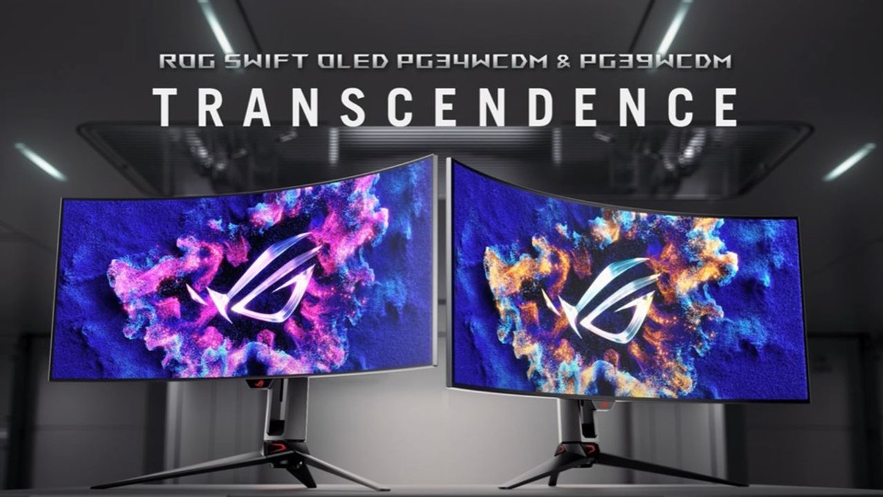 Schicke OLED-Gaming-Monitore von ASUS im Trailer