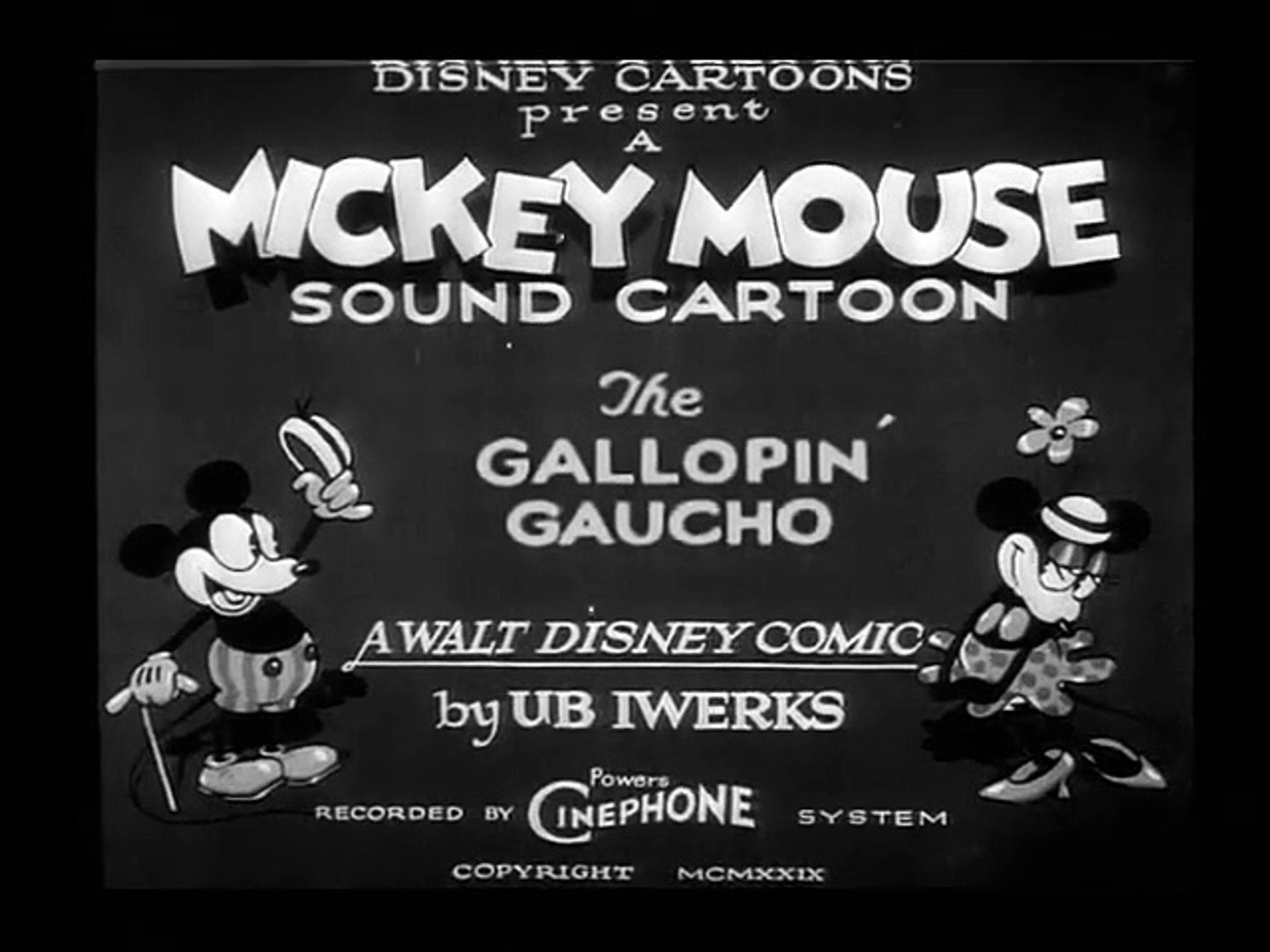 Mickey Mouse - The Gallopin