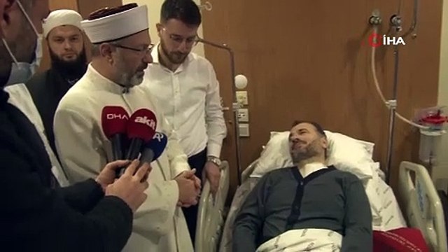 Erbaş'tan Fatih Camii imamı Galip Usta'ya ziyaret