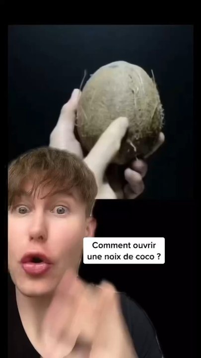 Comment ouvrir une noix de coco 
