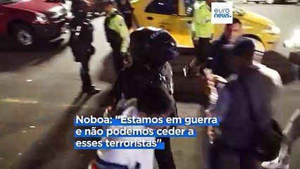Operação para conter onda de violência no Equador faz mais de 350 detenções