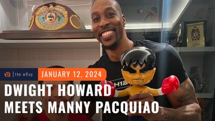 Dwight Howard challenges Manny Pacquiao to 3-point contest in meeting