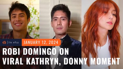 Robi Domingo addresses viral Kathryn Bernardo, Donny Pangilinan video during his wedding