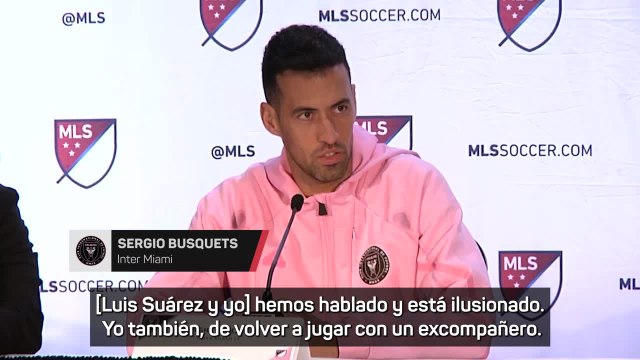 Busquets: Luis Suárez está muy ilusionado