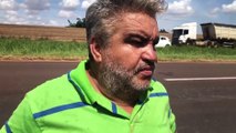 Família estava voltando para Rondônia, quando se envolveu em acidente na BR-163