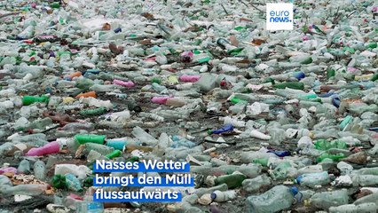 "Müllsaison" in Bosnien: Mehr als 10.000 Tonnen Abfall im Fluss Drina