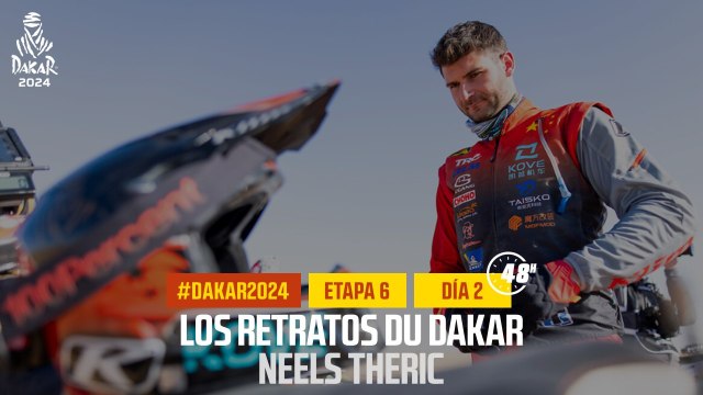 Neels Theric - Los Retratos del Dakar - #Dakar2024