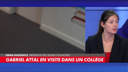 Emma Rafowicz, présidente des Jeunes socialistes :«C’est un gouvernement sarkozyste, bien plus qu’il n’est macroniste. Il ne manque peut-être que François Fillon», dans #180MinutesInfo