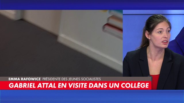 Emma Rafowicz, présidente des Jeunes socialistes :«C’est un gouvernement sarkozyste, bien plus qu’il n’est macroniste. Il ne manque peut-être que François Fillon», dans #180MinutesInfo