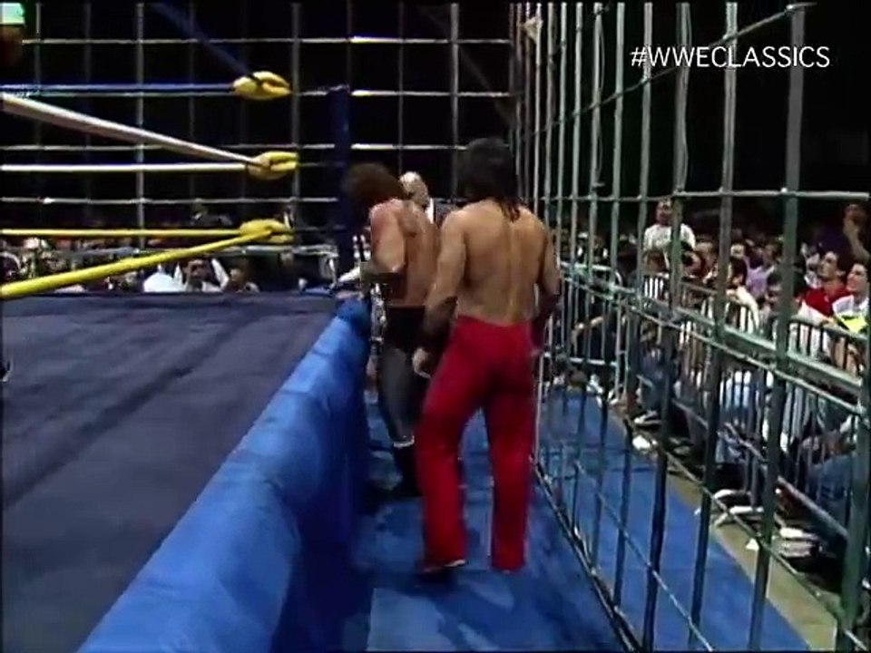 NWA Halloween Havoc Electrified Thunder Dome Match - Terry Funk and the Great Muta vs 'The Nature Boy' Ric Flair and Sting