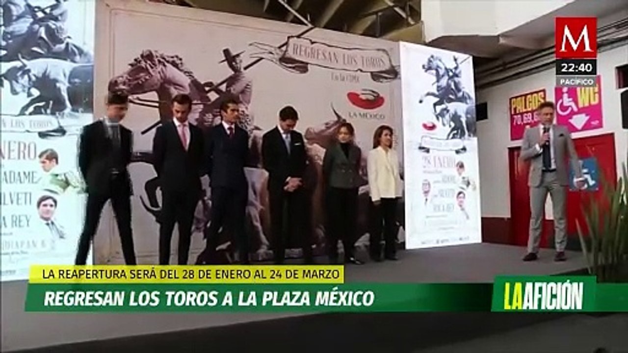 Regresan las corridas de toros a la Plaza México, la reapertura será el 28 de enero