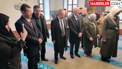 Tarihi Karahoca Camii, cuma namazıyla ibadete açıldı