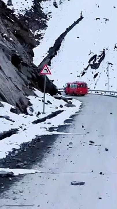 Gilgit Snowfall View