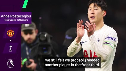 Postecoglou backs ex-Chelsea forward Werner to fill void left by Son