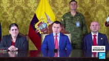 Daniel Noboa presenta plan para construir dos cárceles de máxima seguridad en Ecuador