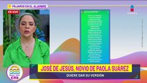 Novio de Paola Suárez asegura que ella lo quería M4TAR