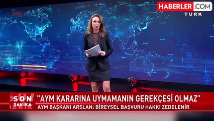 Tải video: AYM Başkanı Zühtü Arslan'dan Yargıtay'a Can Atalay tepkisi: Anayasa Mahkemesi kararlarına uyulmamasının hiçbir gerekçesi olamaz