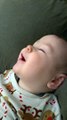 Sleeptalking Baby Talks About Dad