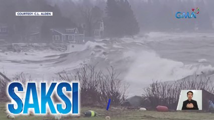 Mahigit 50 million na residente sa Amerika, apektado ng masamang panahon | Saksi