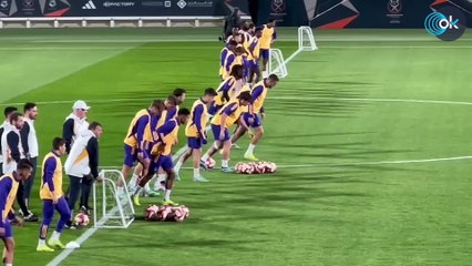 Carvajal no se entrena a dos días de la final de la Supercopa