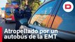 Un hombre en estado grave tras ser atropellado por un autobús de la EMT en Madrid