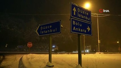 Bu haberi okumadan yola çıkmayın! Bölgede kar kalınlığı 10 santimetreye ulaştı