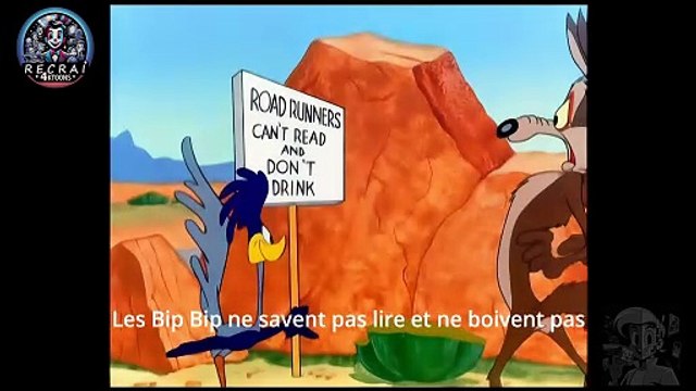 Bip Bip et Coyote - Bip Bip 1952 - Partie 3/5 - VF - Premier épisode en 4K par RecrAI4KToons