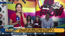 Vacaciones útiles en Lince: ofrecen taller para mini conductores de radio y televisión