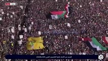 مظاهرات حاشدة في العاصمة اليمنية صنعاء دعما لفلسطين وتنديدا بالضربات الأميركية_البريطانية