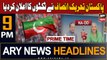 ARY News 9 PM Prime Time Headlines 12th Jan 2024 | PTI's Big Announcement
