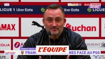 L'entraîneur de Lens Franck Haise suspendu trois matches ferme - Foot - L1