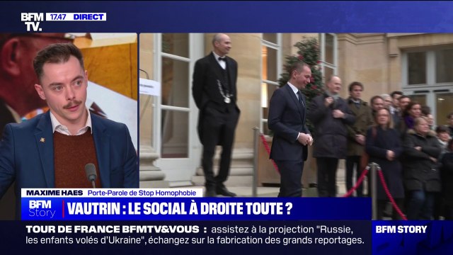 Maxime Haes (Stop Homophobie) sur Gabriel Attal: On se félicite qu'une personne ouvertement homosexuelle puisse montrer qu'il est possible d'atteindre les plus hautes fonctions de l'État
