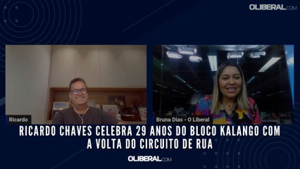 Ricardo Chaves celebra 29 anos do bloco Kalango com a volta do circuito de rua