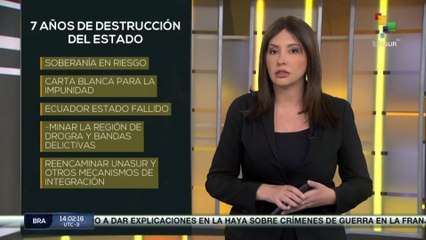 Vector del Día: Ecuador vive siete años de destrucción del Estado