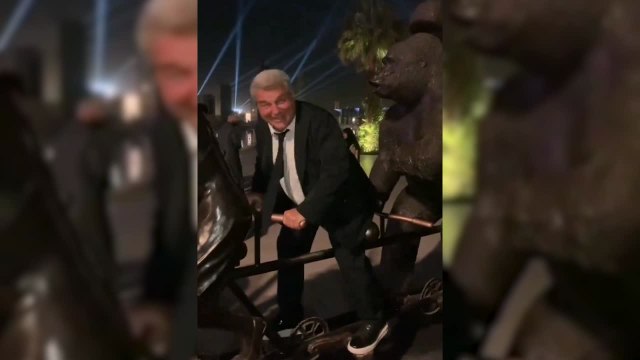 La peculiar celebración de Laporta tras pasar a la final de la Supercopa de España