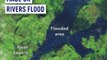 How storms made UK rivers flood