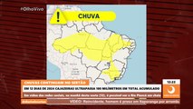 Inmet alerta para perigo potencial de chuvas intensas na Paraíba; veja cidades na lista