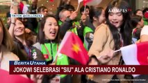 Sejumlah Momen Jokowi di Vietnam, Selebrasi Ala Cristiano Ronaldo dan Joget Bareng WNI