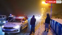 Kar yağışı nedeniyle zincirleme trafik kazası: 5 yaralı