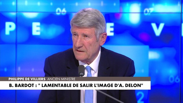 Philippe de Villiers : «Laissez tranquille Alain, notre ami Alain, un grand français»