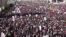 Thousands take to Yemen streets to protest UK and US strikes on Houthi rebels