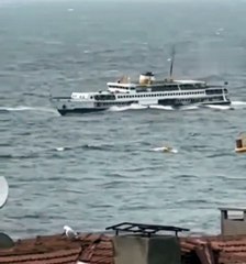 Okyanus değil Marmara: Ada vapurunun zor anları