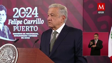 AMLO llamar a fortalecer valores; "La felicidad es estar bien con uno mismo"
