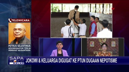 Jokowi dan Keluarga Digugat ke PTUN Dugaan Nepotisme, Istana: Agak Kurang Tepat Jika